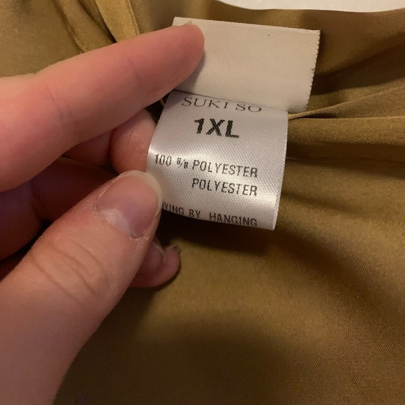 Suki So gold zebra wrap skirt - Picture 3 of 8